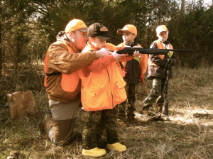 hunting with kids
